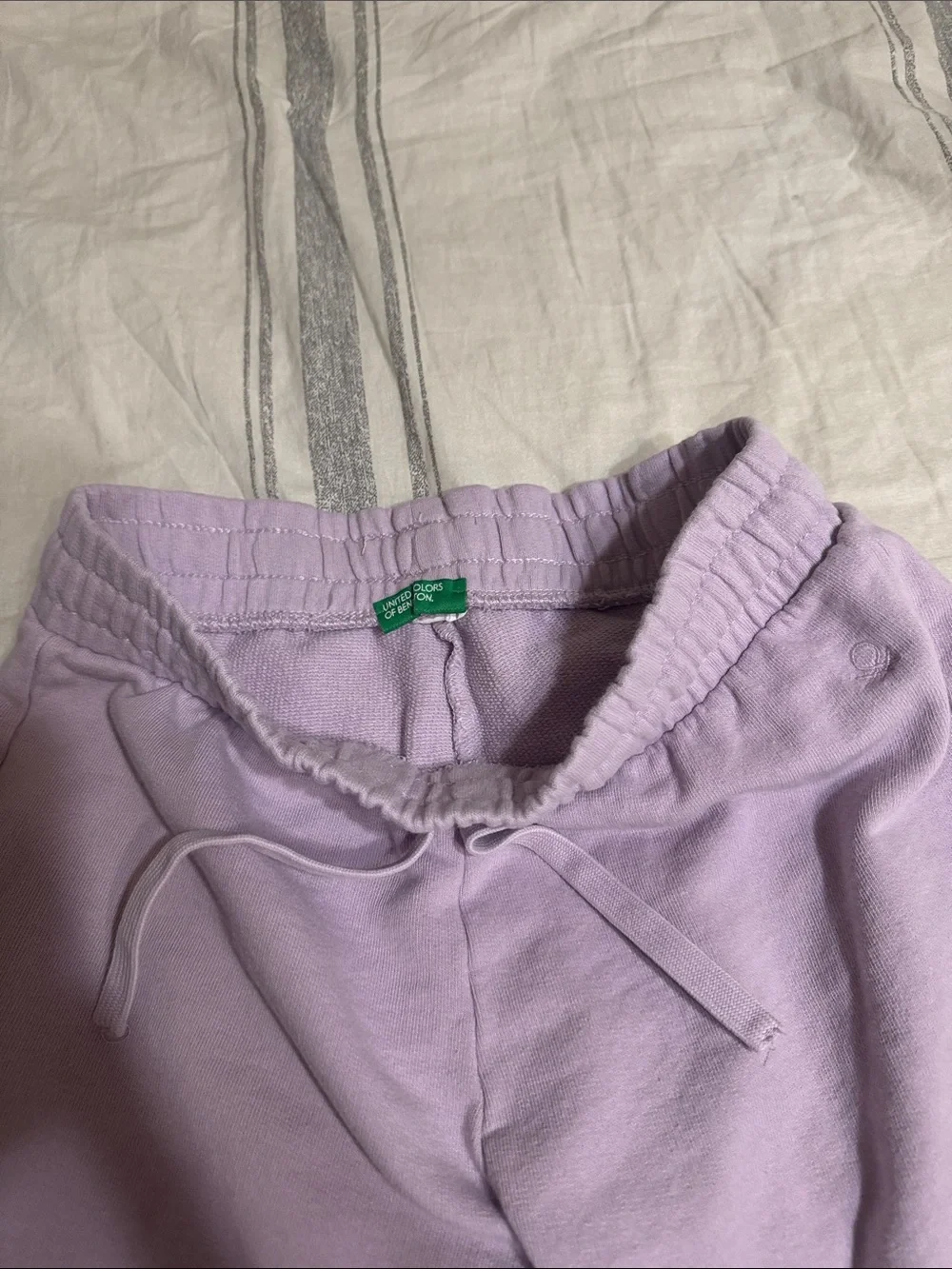 United Colors Of Benetton Kids Lilac Sweatpants with Drawstring